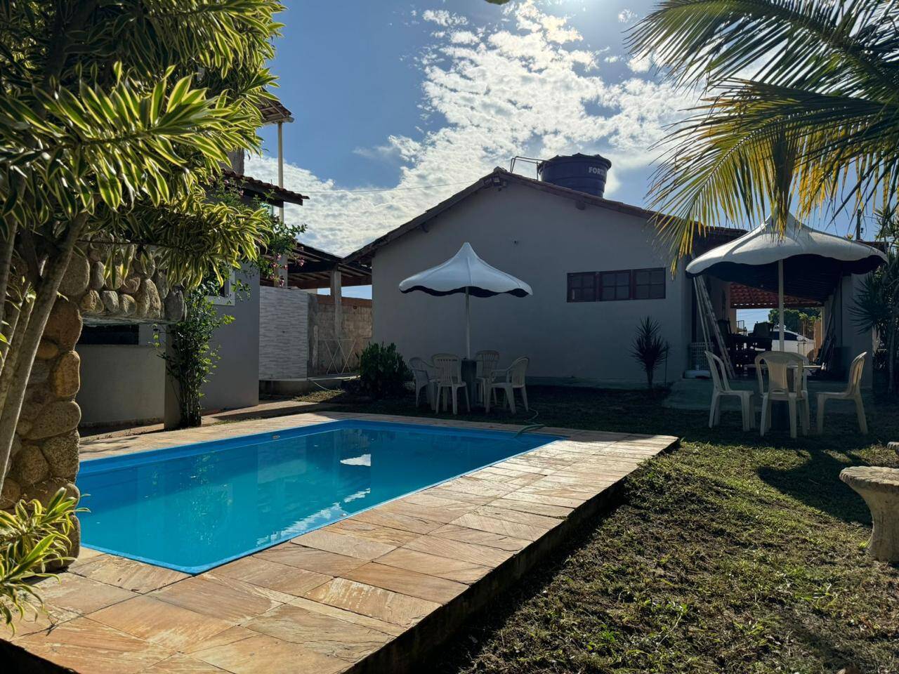 Casa 2 quartos (Chapéu do Sol)